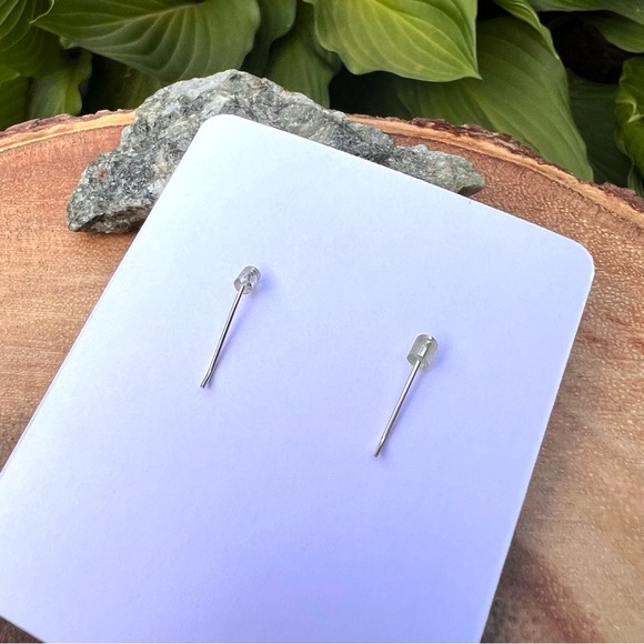 Silver Dangle Earrings - Picture 2 of 4